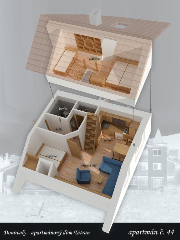 Apartmany Adam A Eva Donovaly Chambre photo